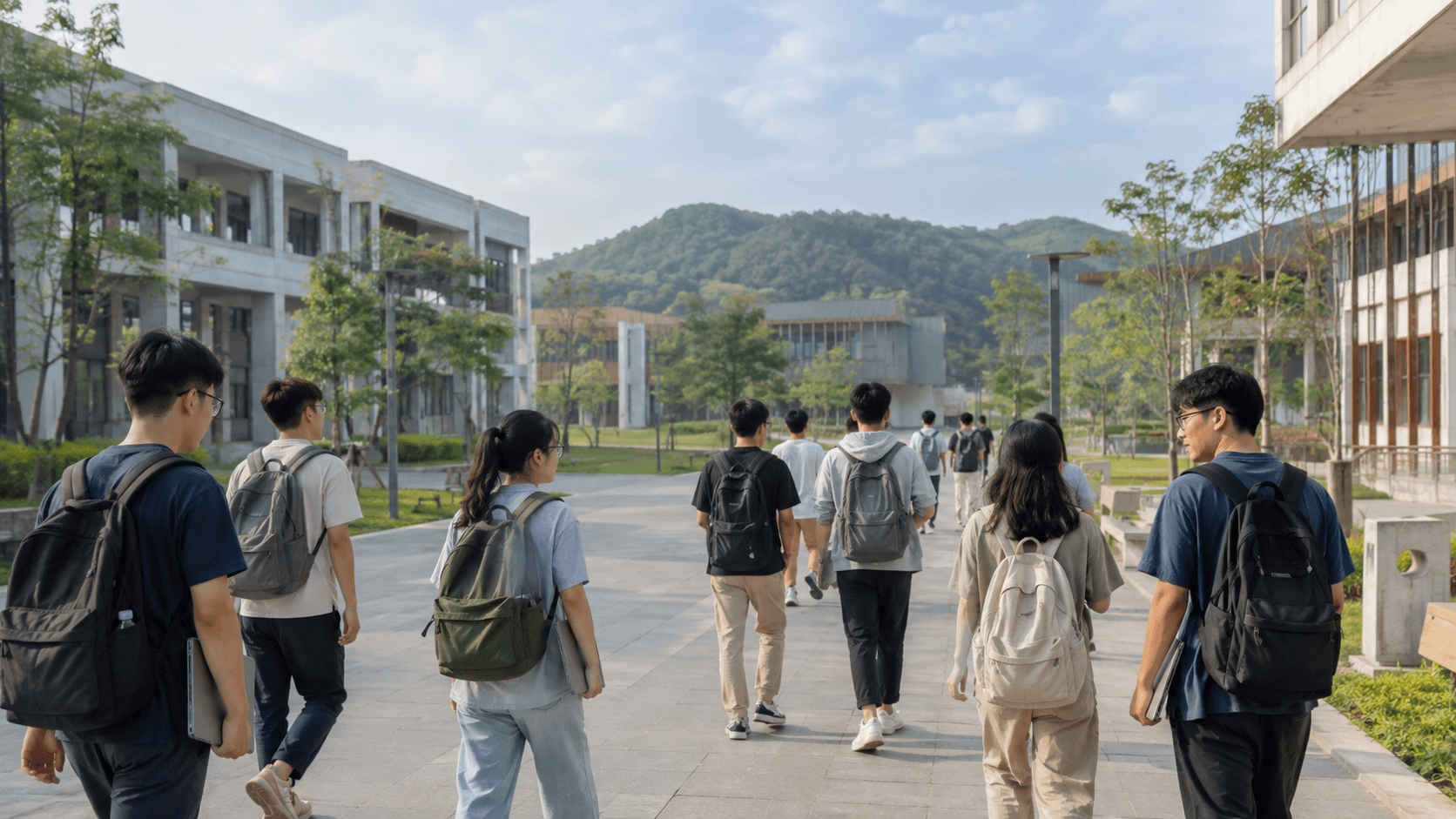 Ảnh minh họa cho bài Tân sinh viên ĐH Công nghệ (UET) - ĐHQGHN học cả 4 năm tại Hòa Lạc