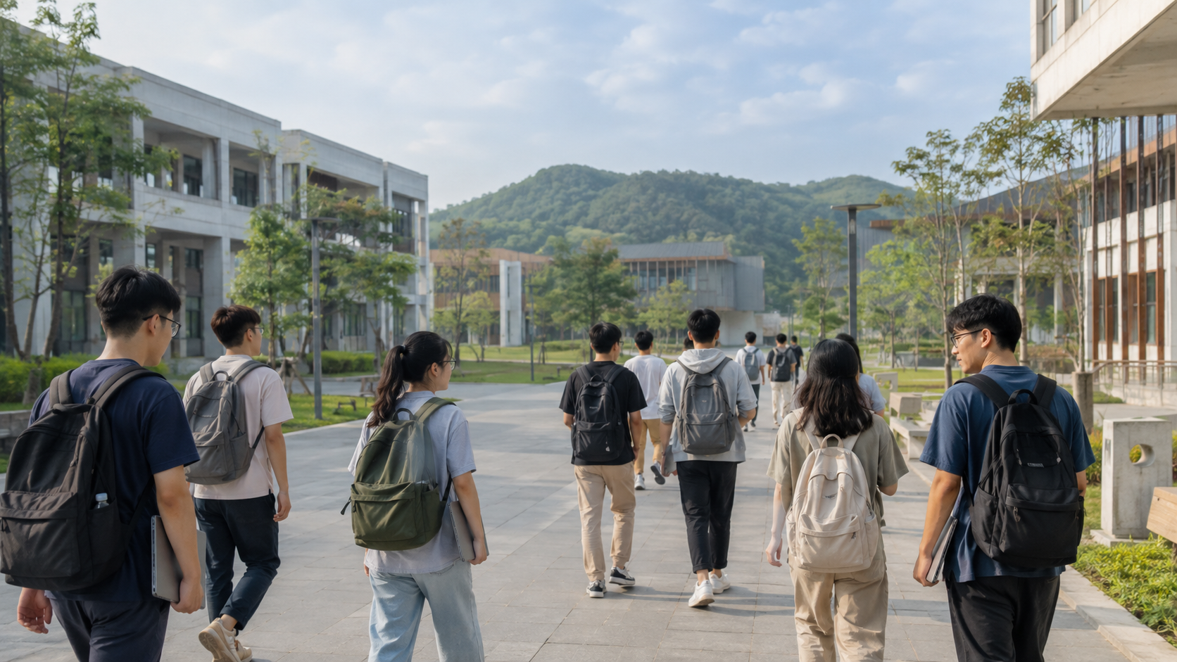 Tân sinh viên ĐH Công nghệ (UET) - ĐHQGHN học cả 4 năm tại Hòa Lạc